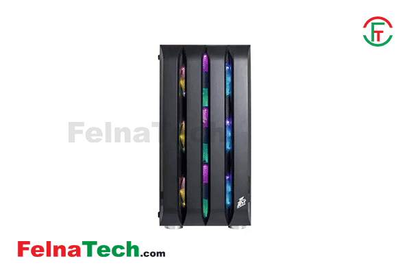 1st Player B2 Mid Tower Black Micro-ATX Gaming Desktop Casing