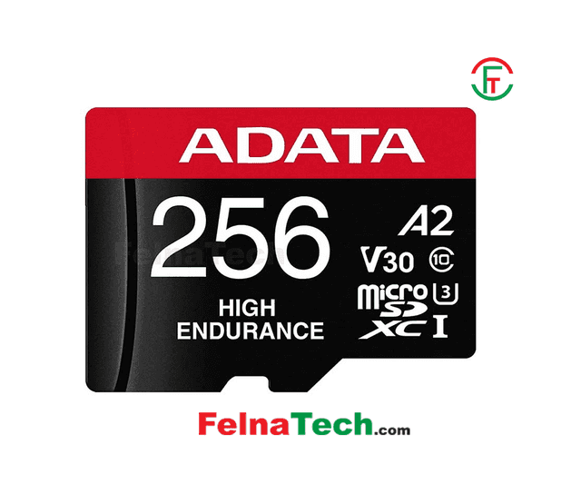 ADATA High-Endurance 256GB UHS-I Class 10 microSDXC Memory Card