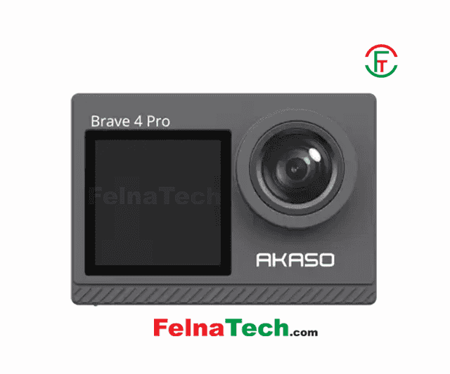 AKASO Brave 4 Pro 4K Waterproof Dual Screen 20MP Action Camera