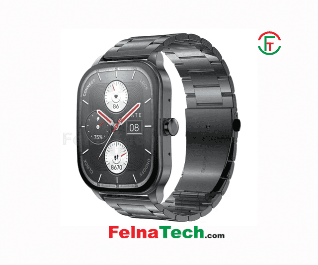 Amazfit Pop 3S Limited Classic Edition Metallic Strap