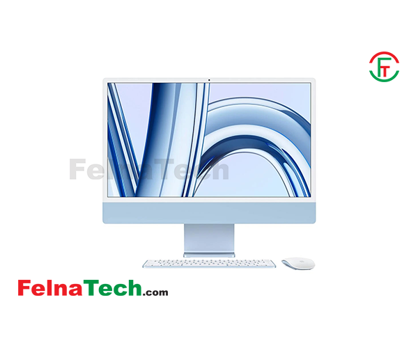 Apple iMac 24 Inch Display Blue All in One PC