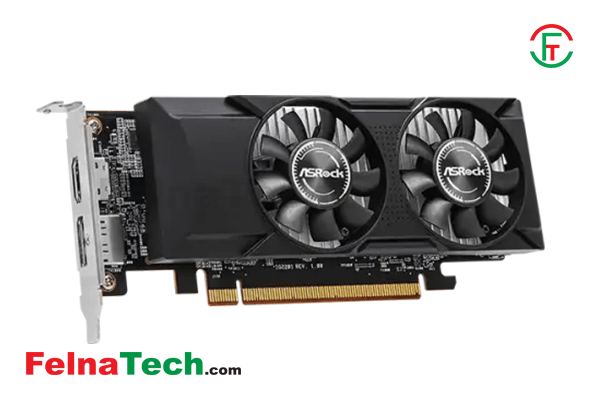 ASRock Intel Arc A380 Low Profile 6GB GDDR6 Graphics Card