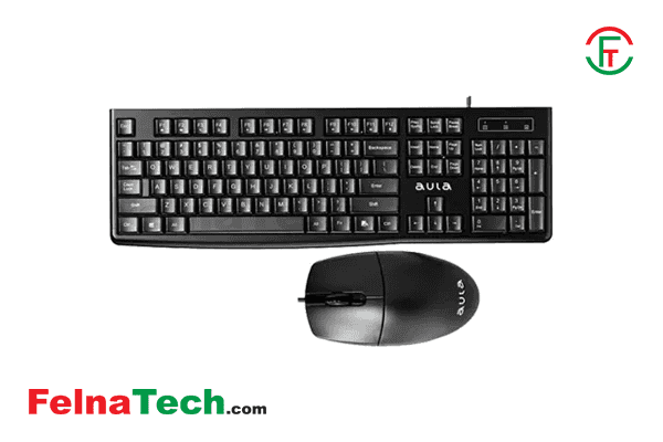 AULA AC105 Wired Office Keyboard & Mouse Combo