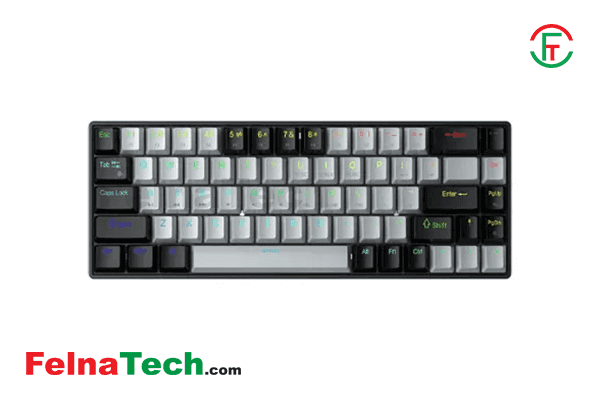 AULA F3268 Hot Swappable Blue Switch RGB Wired Mechanical Gaming Keyboard