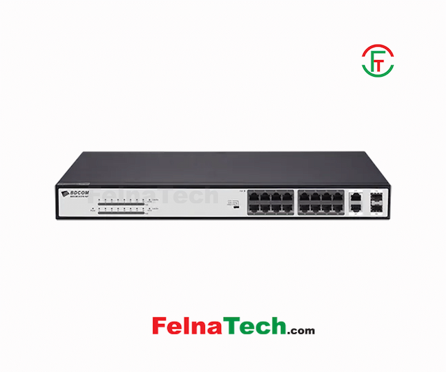 BDCOM S1218-16P 16 Ports PoE Network Switch