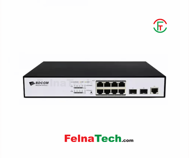 BDCOM S2510-P 8 ports Managed Switch
