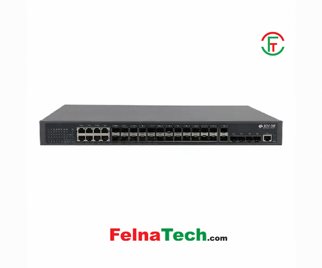 BDCOM S3938F 24-Port Gigabit SFP and 8-Port Gigabit TX L3 Managed Switch