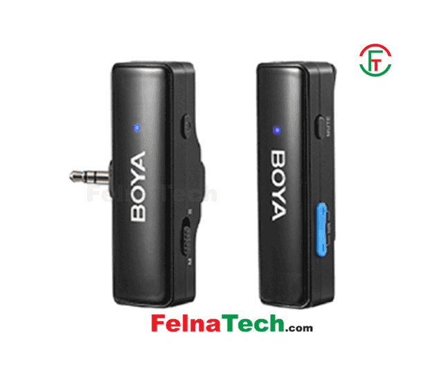 Boya BOYALINK A1 All-In-One Design Wireless Microphone System Without Charging Case