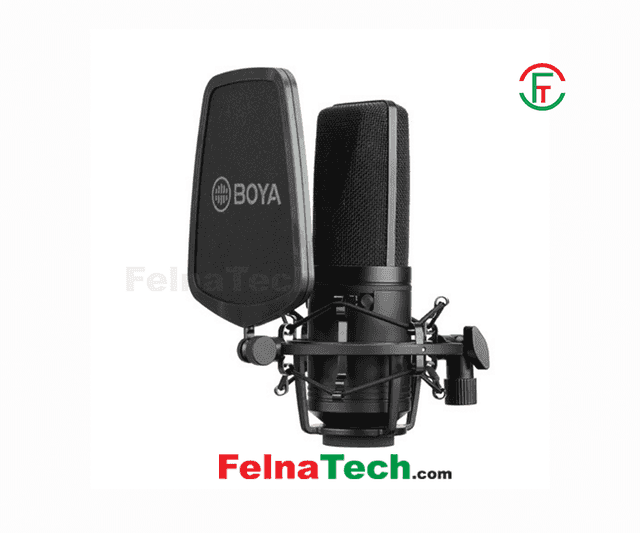 Boya BY-M1000 Multi-Pattern Large Diaphragm Condenser Microphone