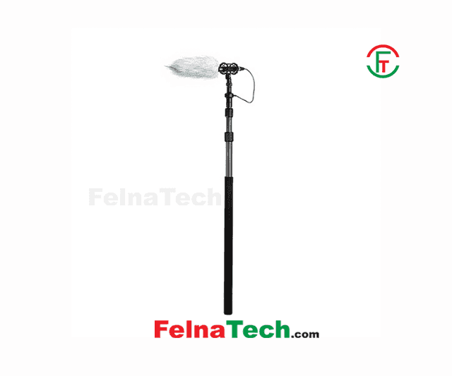 BOYA BY-PB25 Carbon Fiber Boom Pole with Internal XLR Cable