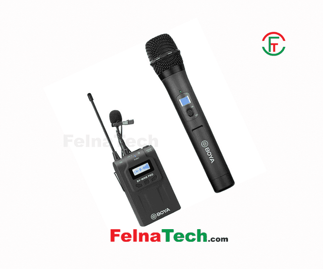 Boya BY-WM8 PRO-K3 UHF Camera-Mount Wireless Handheld Microphone System