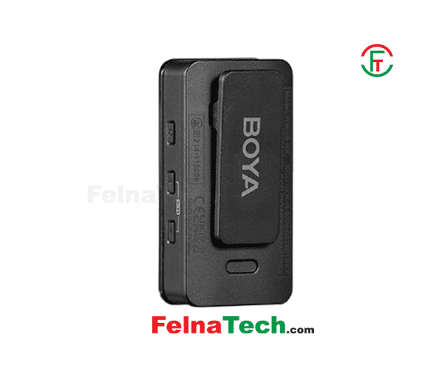 Boya BY-Wmic5-M2 Ultracompact 2.4GHz Dual-Channel Wireless Microphone System