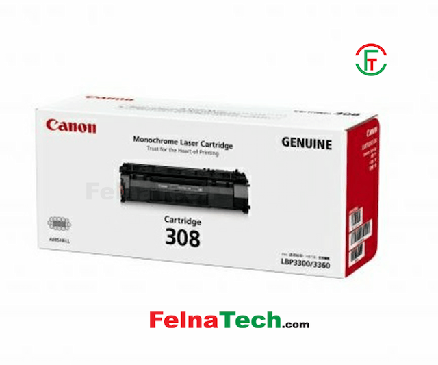 Canon 308 Black Genuine Toner Cartridge