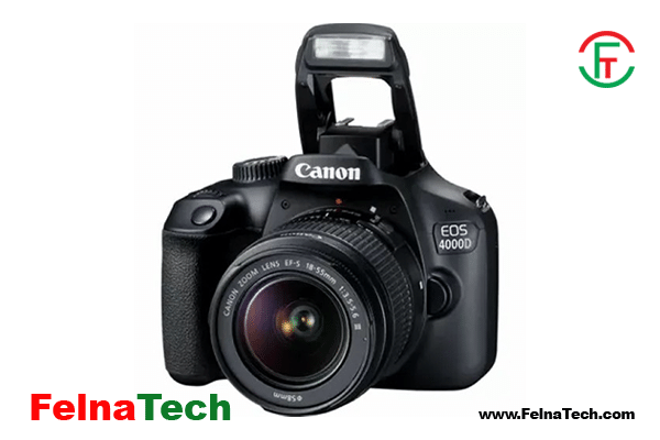 Canon Eos 4000D 18MP 2.7inch Display With 18-55mm Lens DSLR Camera