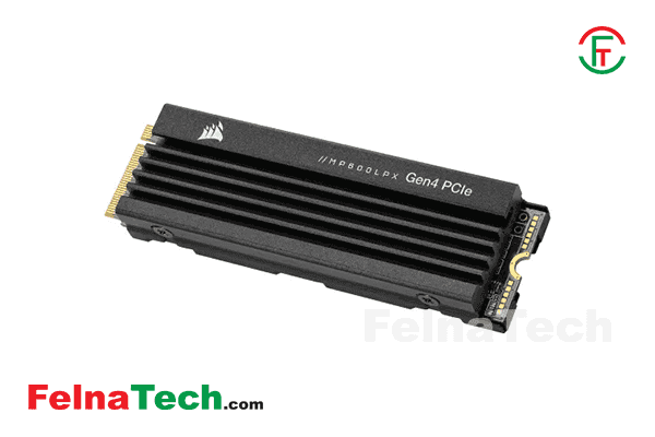 Corsair MP600 PRO LPX 4TB PCIe Gen4 x4 NVMe M.2 SSD