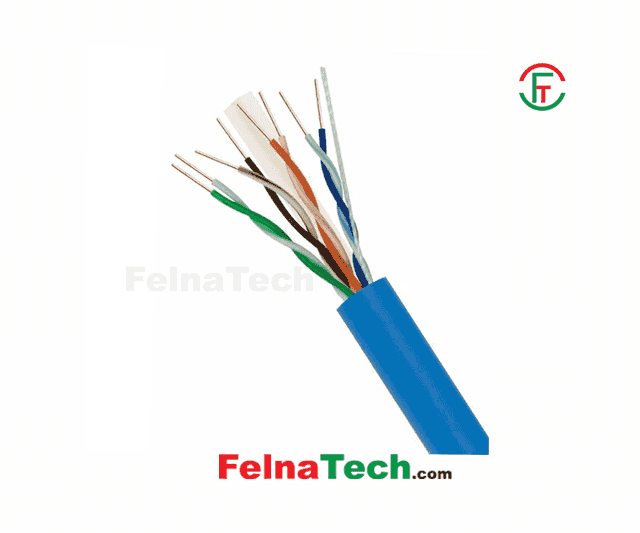 COTE CC-2306-305M-CCA 305M Cat-6 UTP Cable Blue