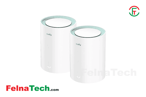 CUDY M1300 AC1200 WHOLE HOME MESH WIFI GIGABIT ROUTER (2 PACK)
