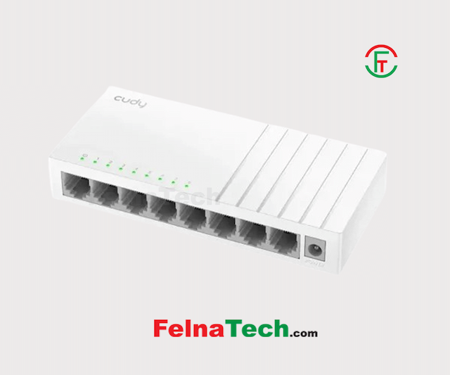 Cudy FS108D 8 Port 10/100Mbps Desktop Switch