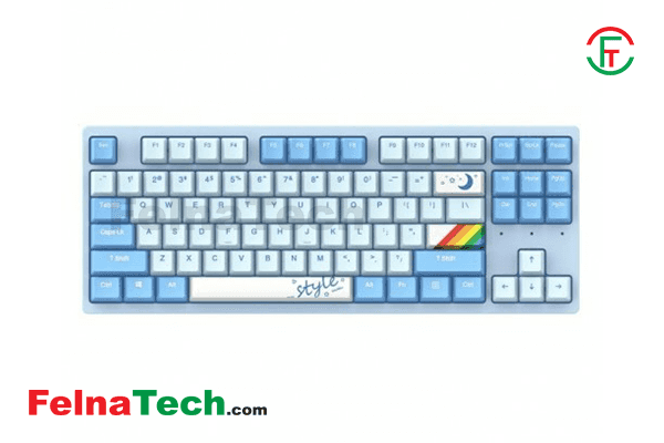 Dareu A87 Sky Edition Hot-Swap Type-C Backlit Mechanical Gaming Keyboard