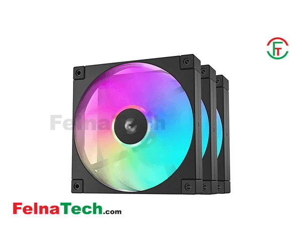 Deepcool FD14 ARGB 3 IN 1 Black Casing Cooling Fan