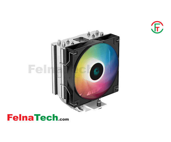 DeepCool AG400 BK ARGB Single Tower 120mm CPU Cooler