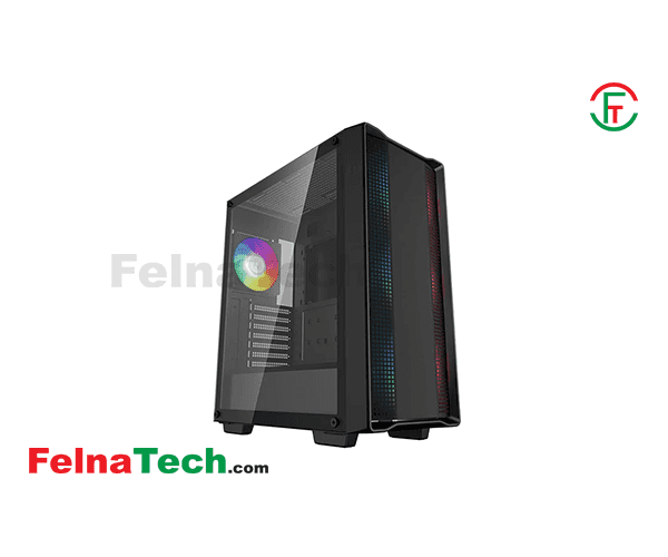 Deepcool CC560 ARGB V2 Mid Tower Black Desktop Case