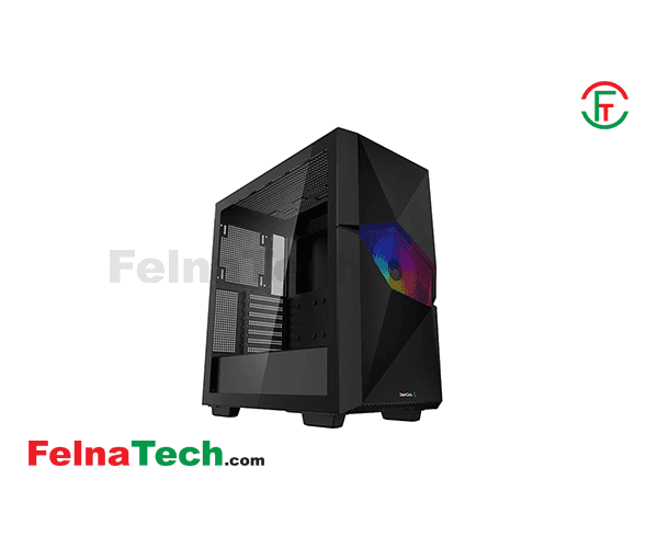 DeepCool CYCLOPS BK Mid Tower Cabinet Black Gaming Case