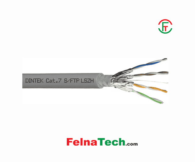 Dintek 1105-05001 305 Meter Cat7 S/FTP Solid LSZH Cable