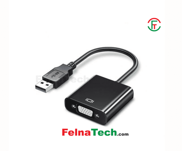 DT-2904 Plug and Play 1080P HD USB3.0 to VGA Converter Adapter Cable 0.2m for Laptop