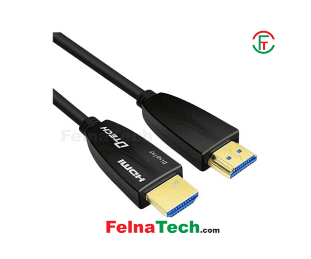Dtech DT-HF-016 50m HDMI To HDMI Fiber Optic Cable