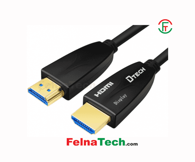 Dtech DT-HF2060 60m HDMI To HDMI Fiber Optic Cable