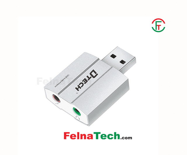 Dtech DT 6006 USB Audio Sound Card Adapter