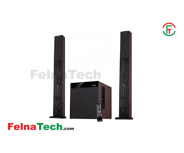 F&D T-400X Full Wooden 2.1 Tower Bluetooth Speaker