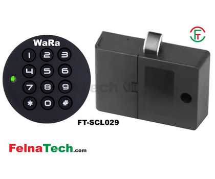 WaRa FT-SCL029 Cabinet Drawer Lock With Visitor Password Changing Access
