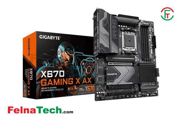 GIGABYTE X670 GAMING X AX DDR5 AMD AM5 ATX Motherboard
