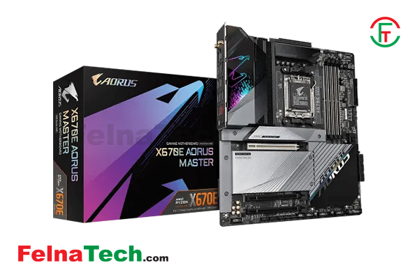 GIGABYTE X670E AORUS MASTER DDR5 AMD AM5 E-ATX Motherboard
