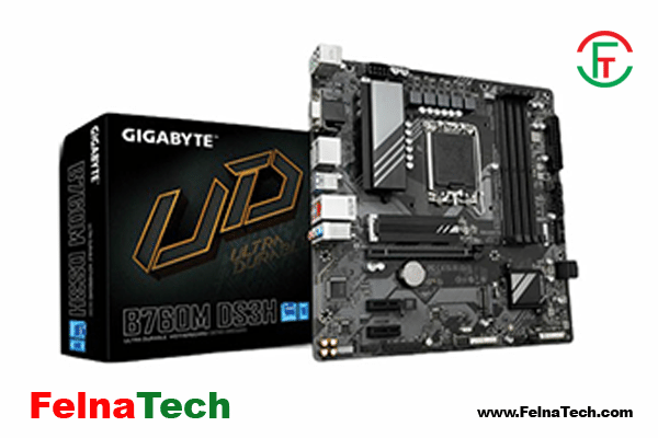 GIGABYTE B760M DS3H DDR4 mATX Motherboard