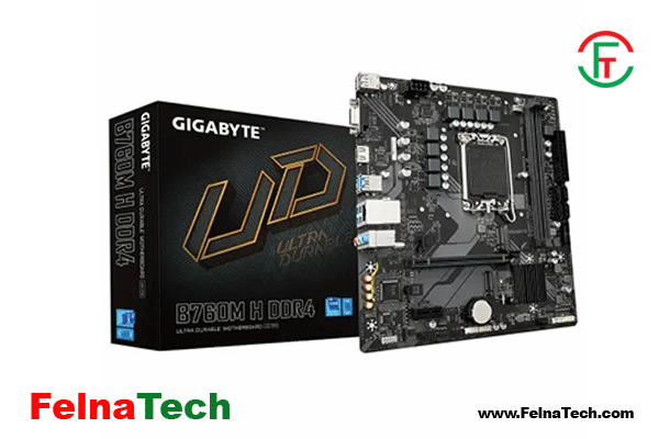 Gigabyte B760M H DDR4 12th/13th Gen Intel LGA1700 Socket Motherboard