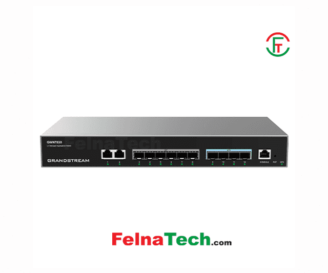 Grandstream GWN7830 12 Port Layer 3 Gigabit Managed Switch