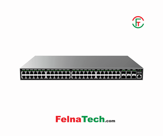 Grandstream GWN7806P 48 Port Gigabit Layer 2+ Managed PoE Network Switch