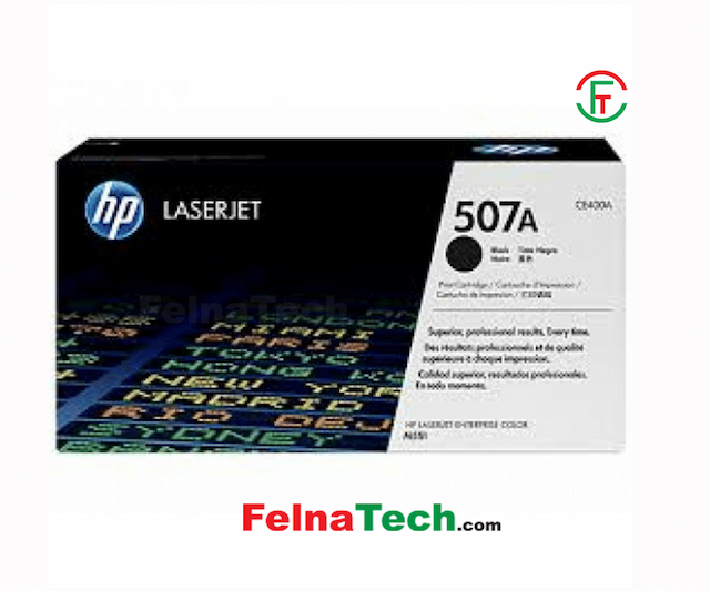 HP 507A Black Original LaserJet Toner Cartridge