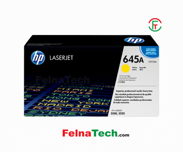 HP 645A Yellow Original LaserJet Toner Cartridge