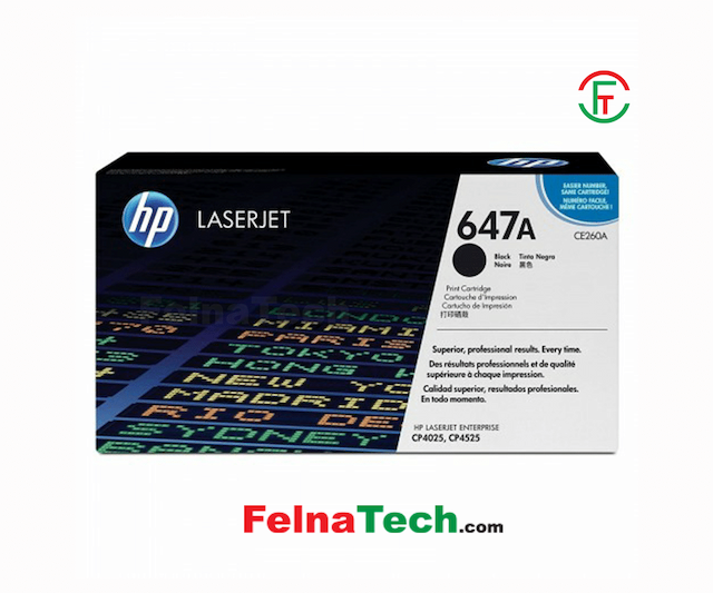 HP 647A Black Original LaserJet Toner Cartridge