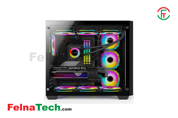 Huntkey S980 Tornado Black ATX Gaming Casing