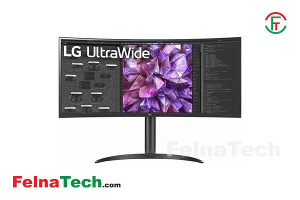 LG 34WQ75C-B 34" Curved UltraWide QHD IPS Monitor
