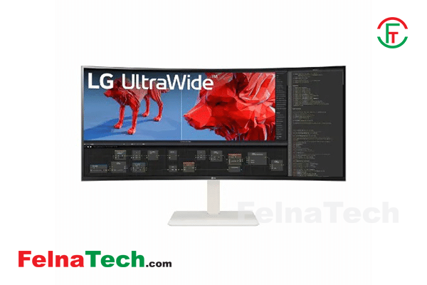 LG 38WR85QC-W 38" WQHD+ UltraWide 144Hz Curved Monitor