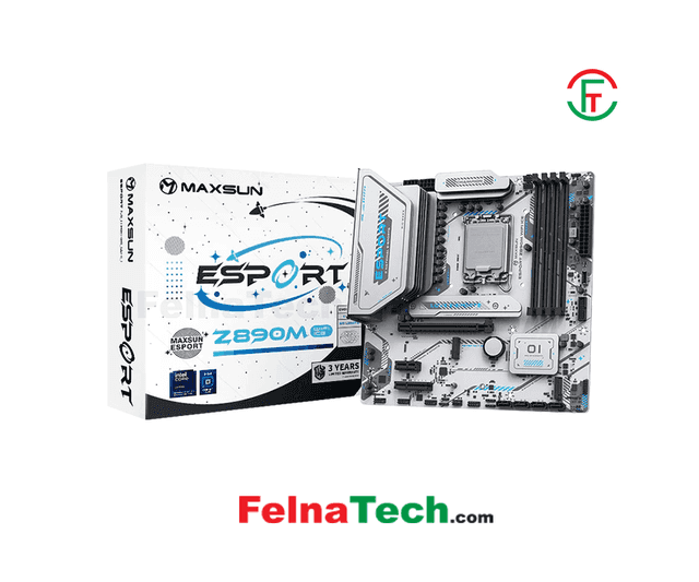 Maxsun eSport Z890M WIFI ICE Intel Motherboard