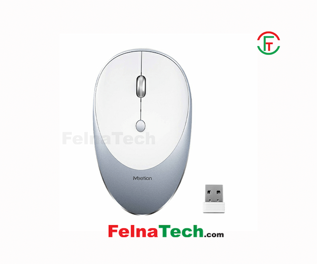 Meetion MT-R600 2.4GHz Slim Rechargeable Silent Wireless Mouse