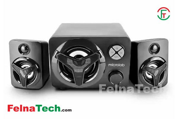 Microlab U210 USB 2:1 LED Bluetooth Speaker Black