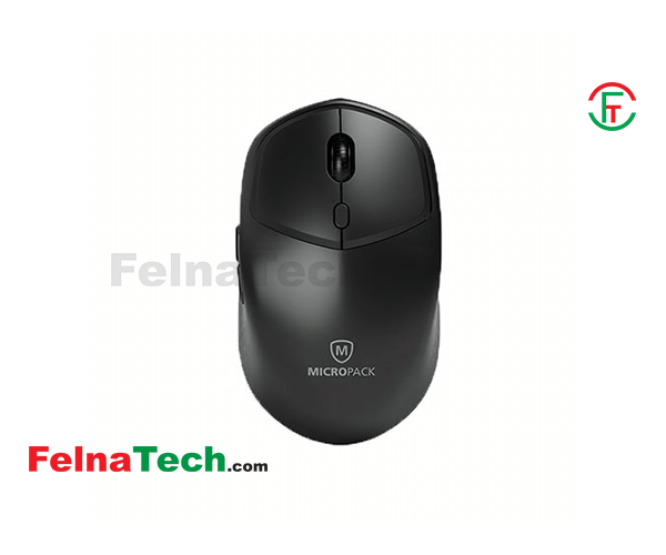 Micropack MP-726W Silent Wireless Black Mouse